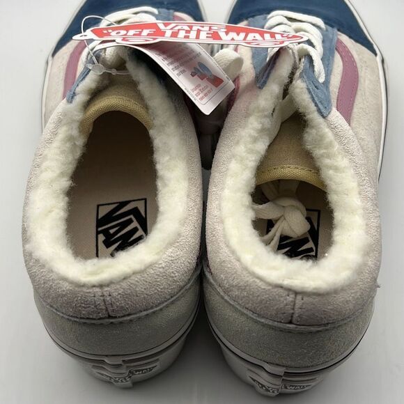 VANS OLD SKOOL STACKFORM PIG‎ SUEDE SHERPA SHOE- Women 9.5 - New in Box - Picture 3 of 8